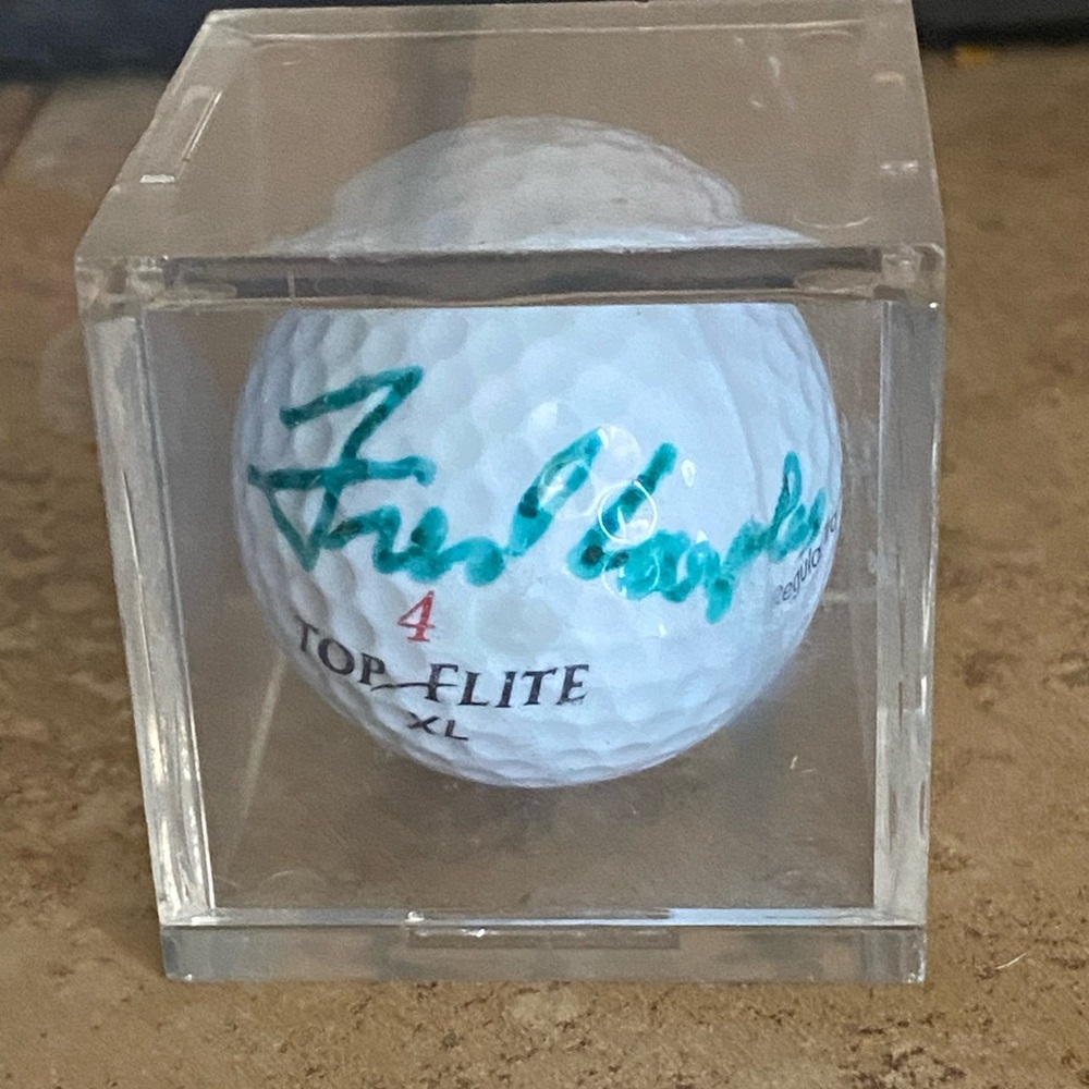 Fred Couples Autographed Golf Ball